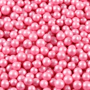 Yenilebilir Dekor Draje Pembe 7 mm 50g